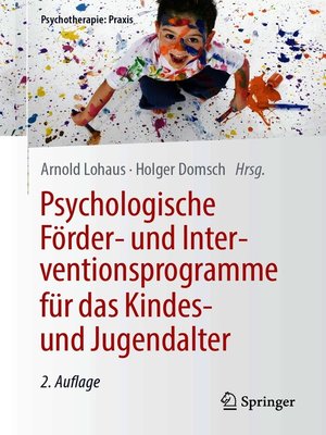 cover image of Psychologische Förder- und Interventionsprogramme für das Kindes- und Jugendalter